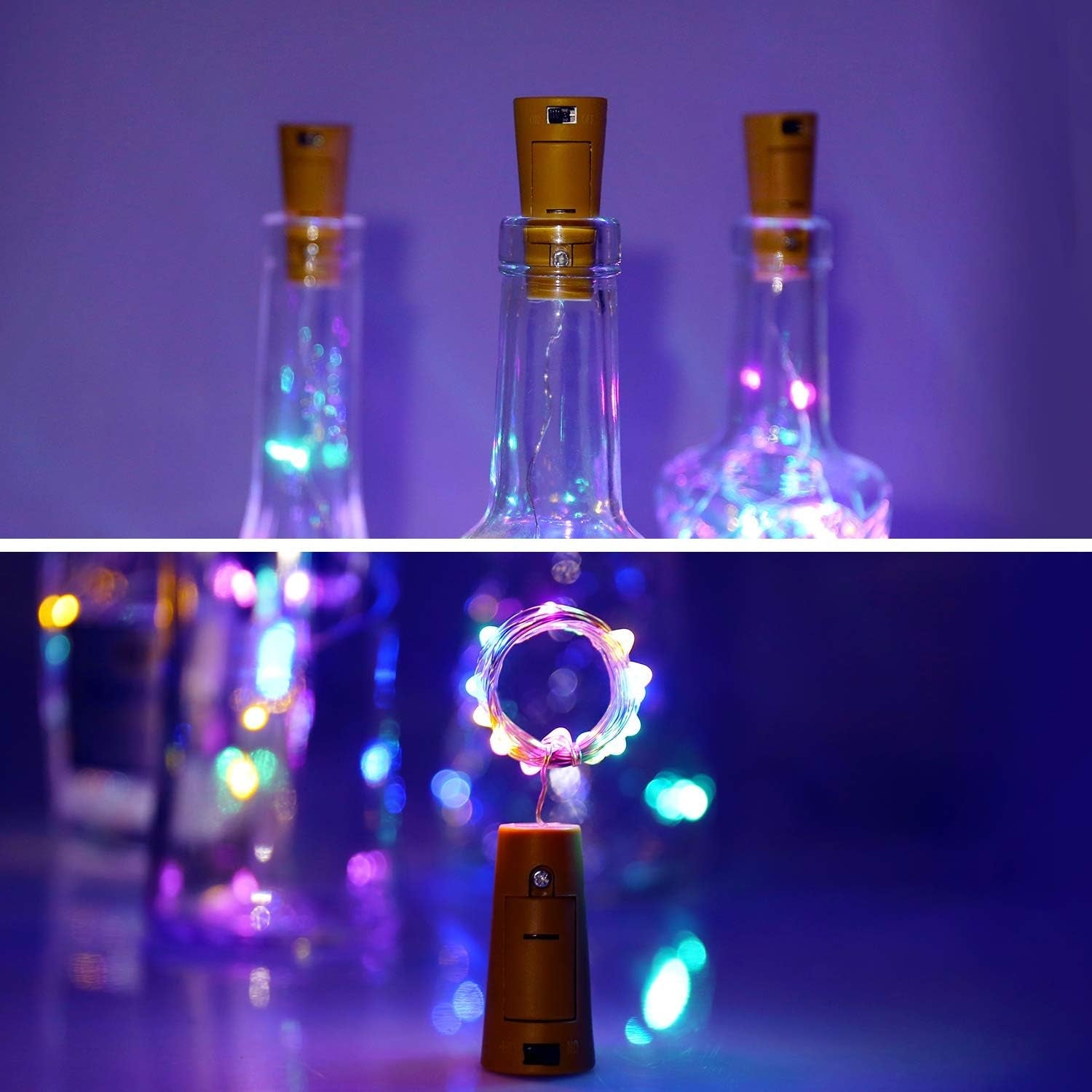 Battery Operated Wine Bottle Cork String Light Battery Operated Wine Bottle Cork String Light